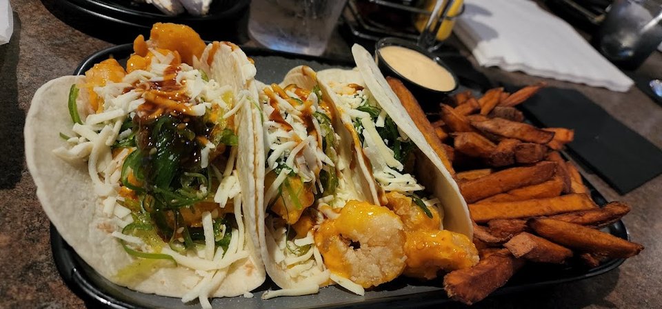 Bangin' Shrimp Tacos